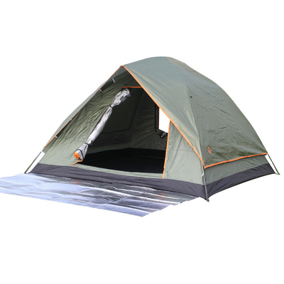 Tenda esterna in alluminio da campeggio per 4 persone con chiodo originale esagonale/diamante