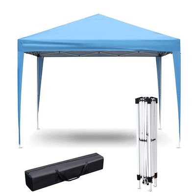 In acciaio inossidabile telaio poliestere copertura Toldo pieghevoli tenda pieghevole esterno Gazebo 3x3