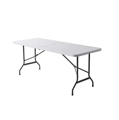 Tavolo pieghevole leggero da 6 piedi stile di design moderno Ideale per banchetti e barbecue all'aperto