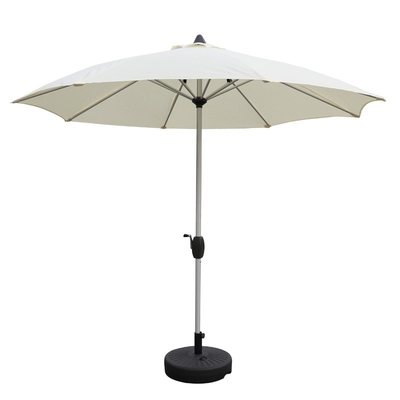 Umbrello da giardino UV in alluminio commerciale impermeabile ombrello solare impermeabile al vento ombrello da giardino esterno con 1,5m di radius